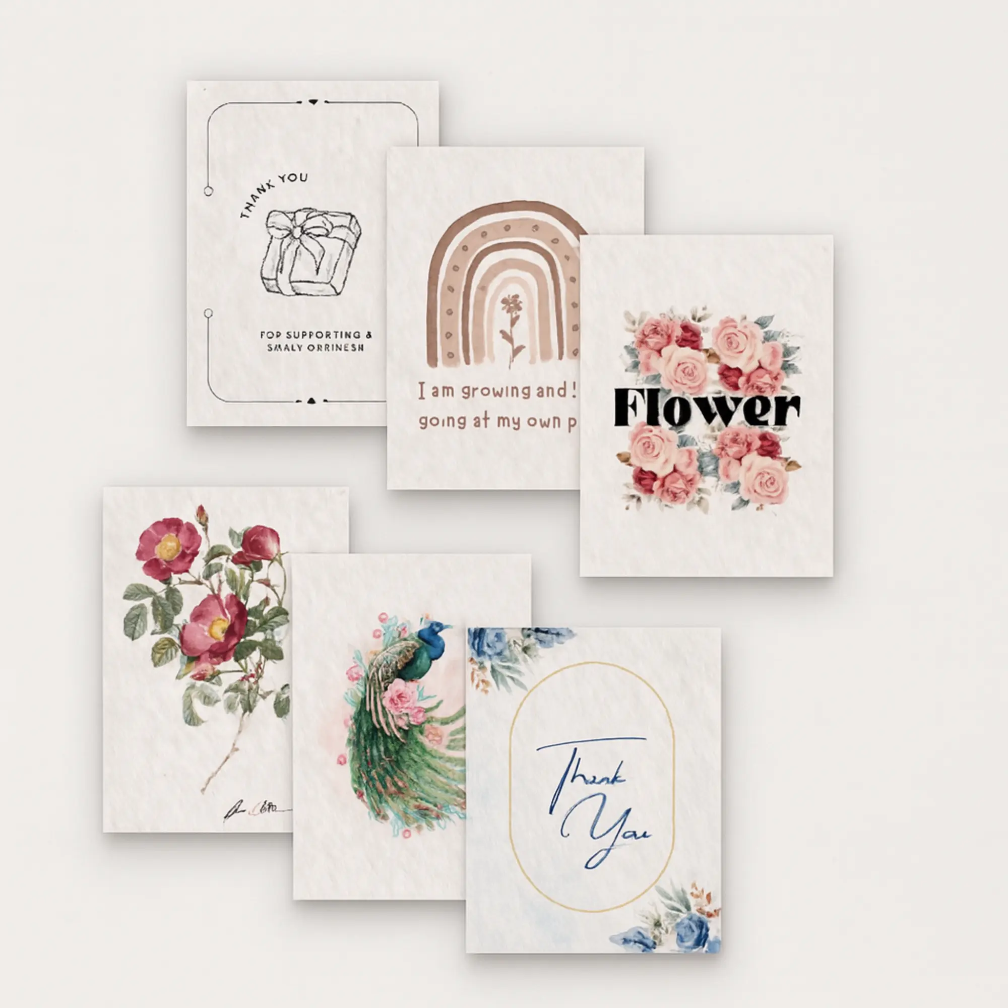 Plantable Tags (1-side) | 2.5" x 3.5" square raw (B8s1)