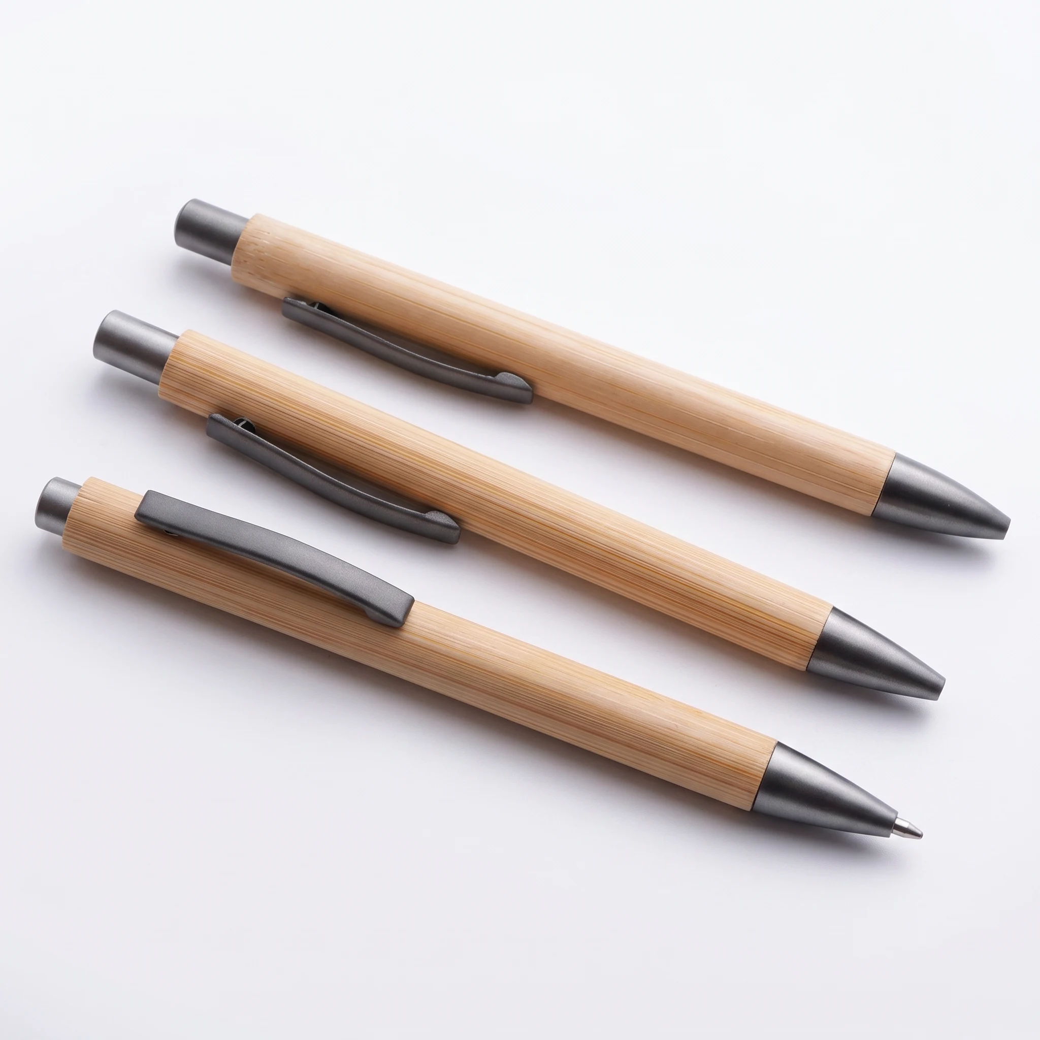 Bamboo Click Pen square raw (BB02)