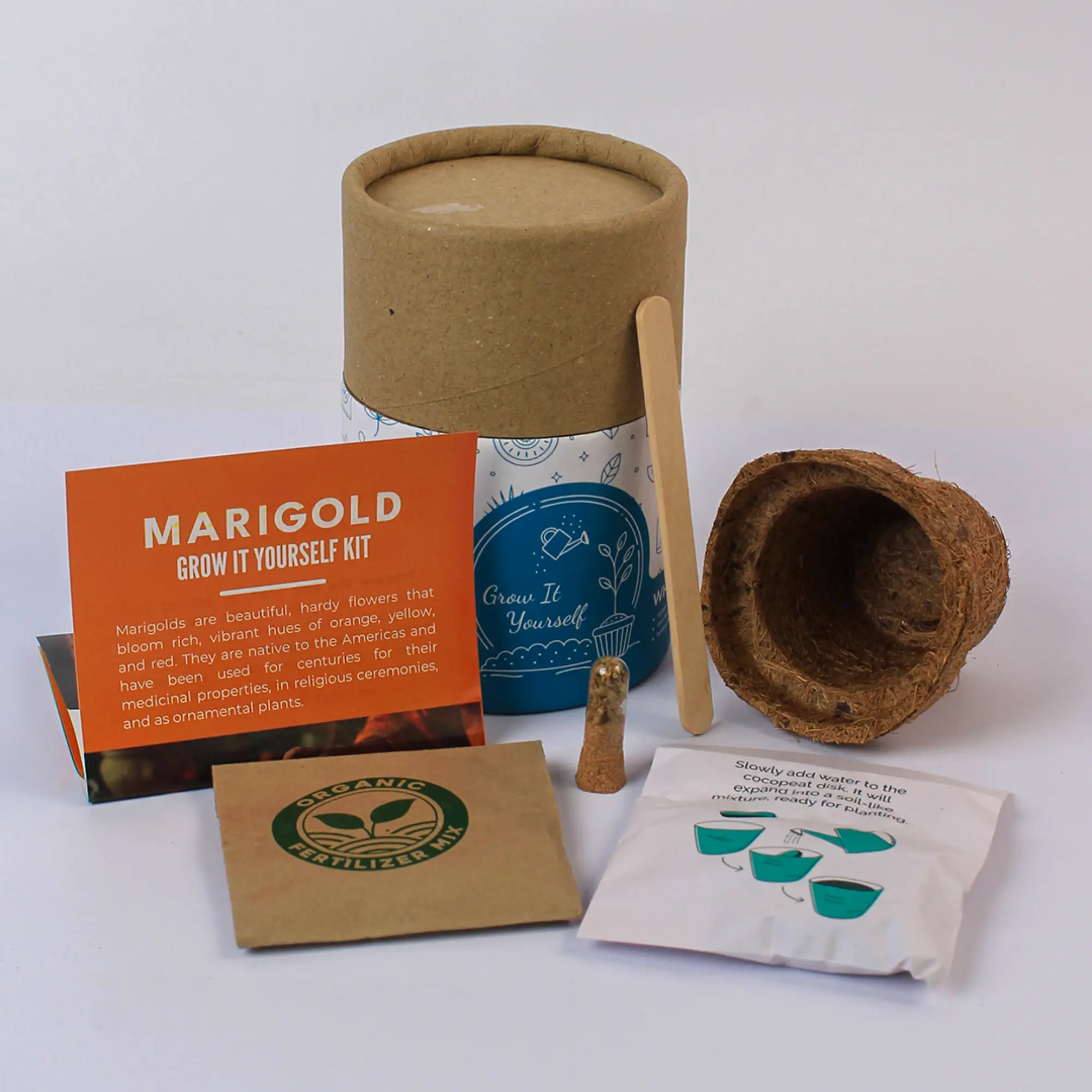 Mini Grow it Yourself Kit -2" square raw (BC21)