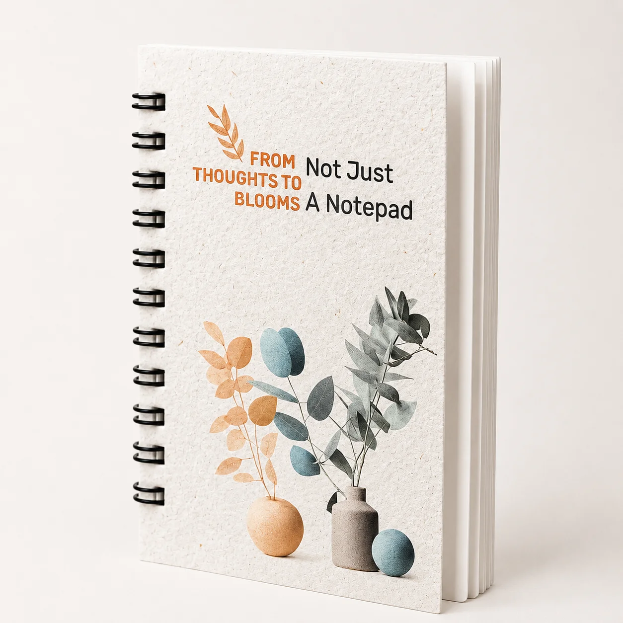 Plantable Notepad 3" x 5" (Wire) square raw (BG21-W)