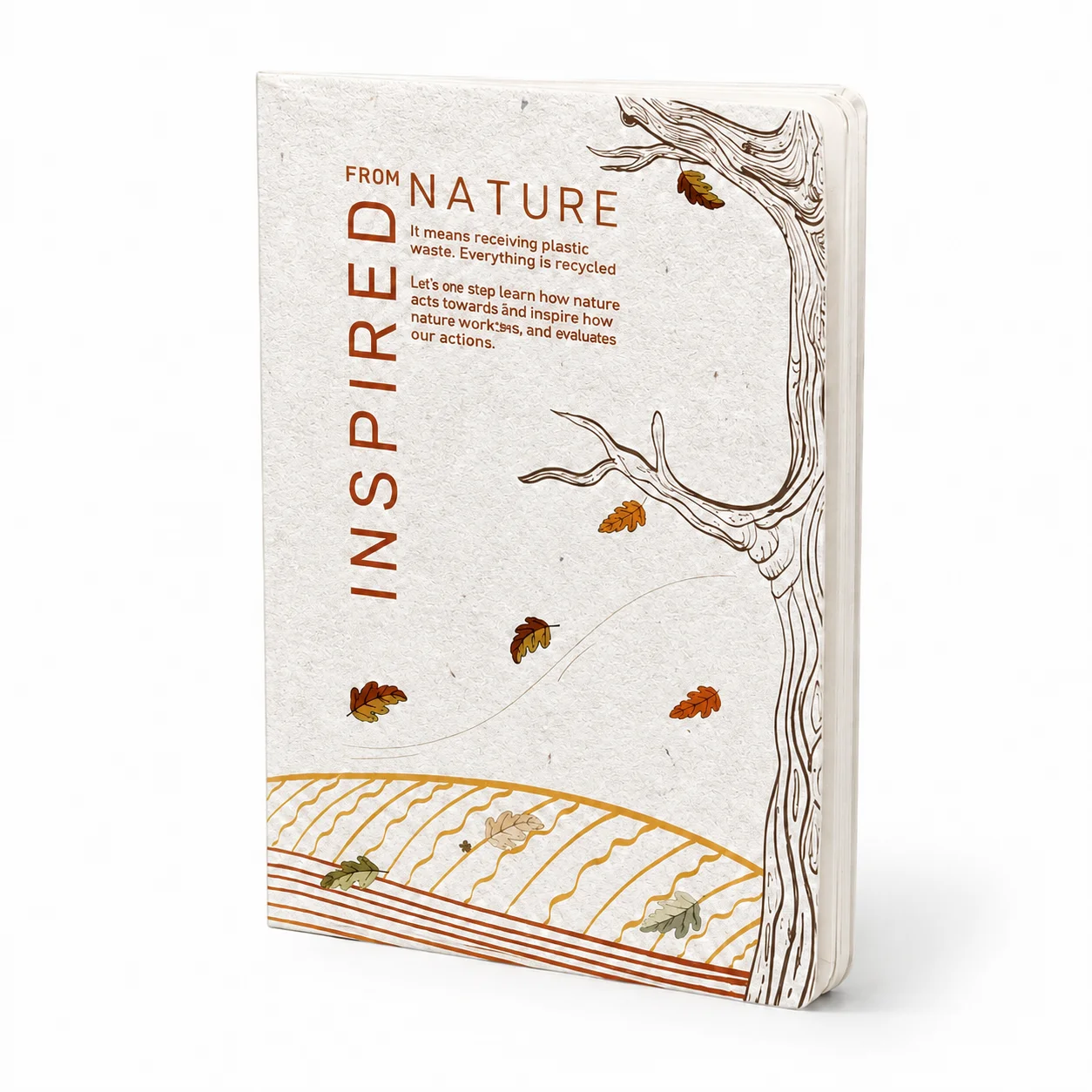 Plantable Diary B6 (Perfect) square raw (BG24-P)