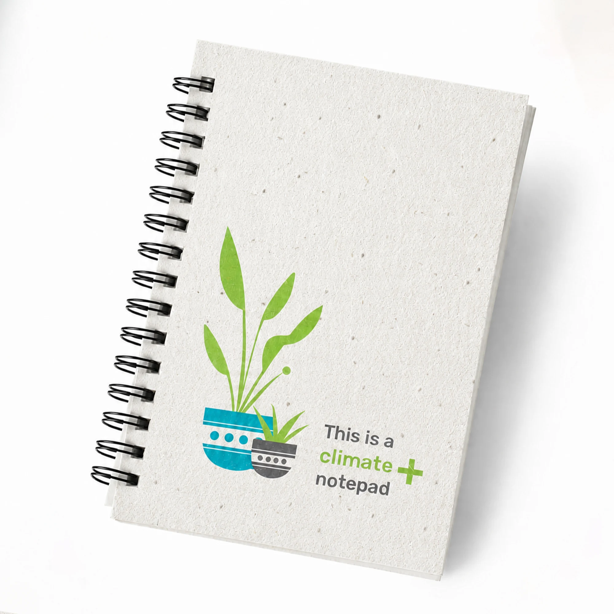 Plantable Notepad (wire | 4.5" x 6",144) square raw (BG25-W)