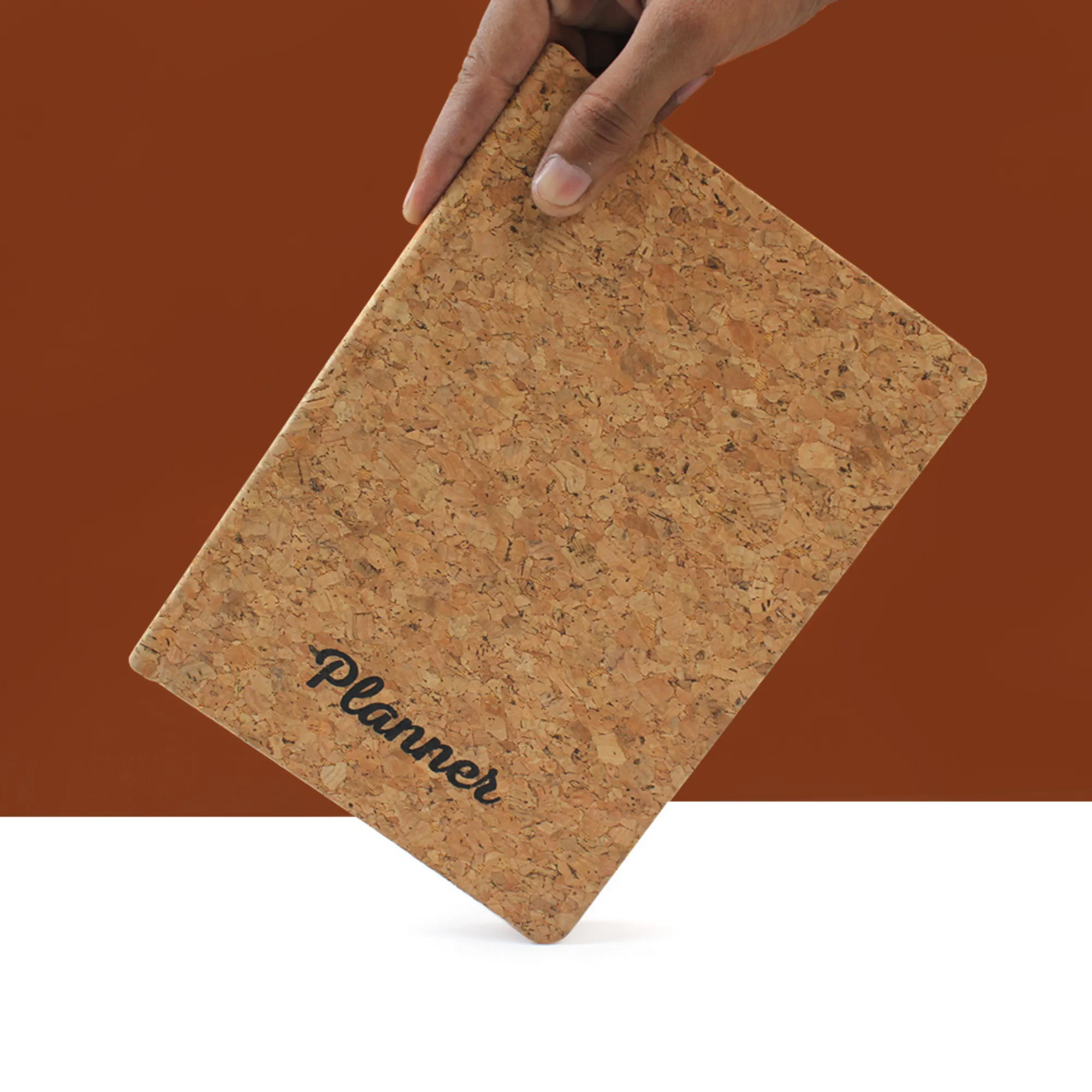 Cork Planner-cum-Journal A5 square raw (BJ24(CORK))