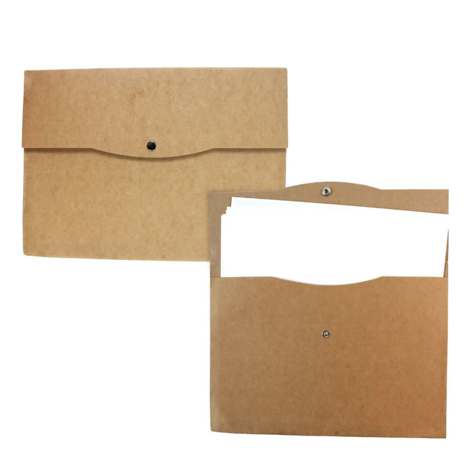 Kraft Pouch square raw (BQ22)