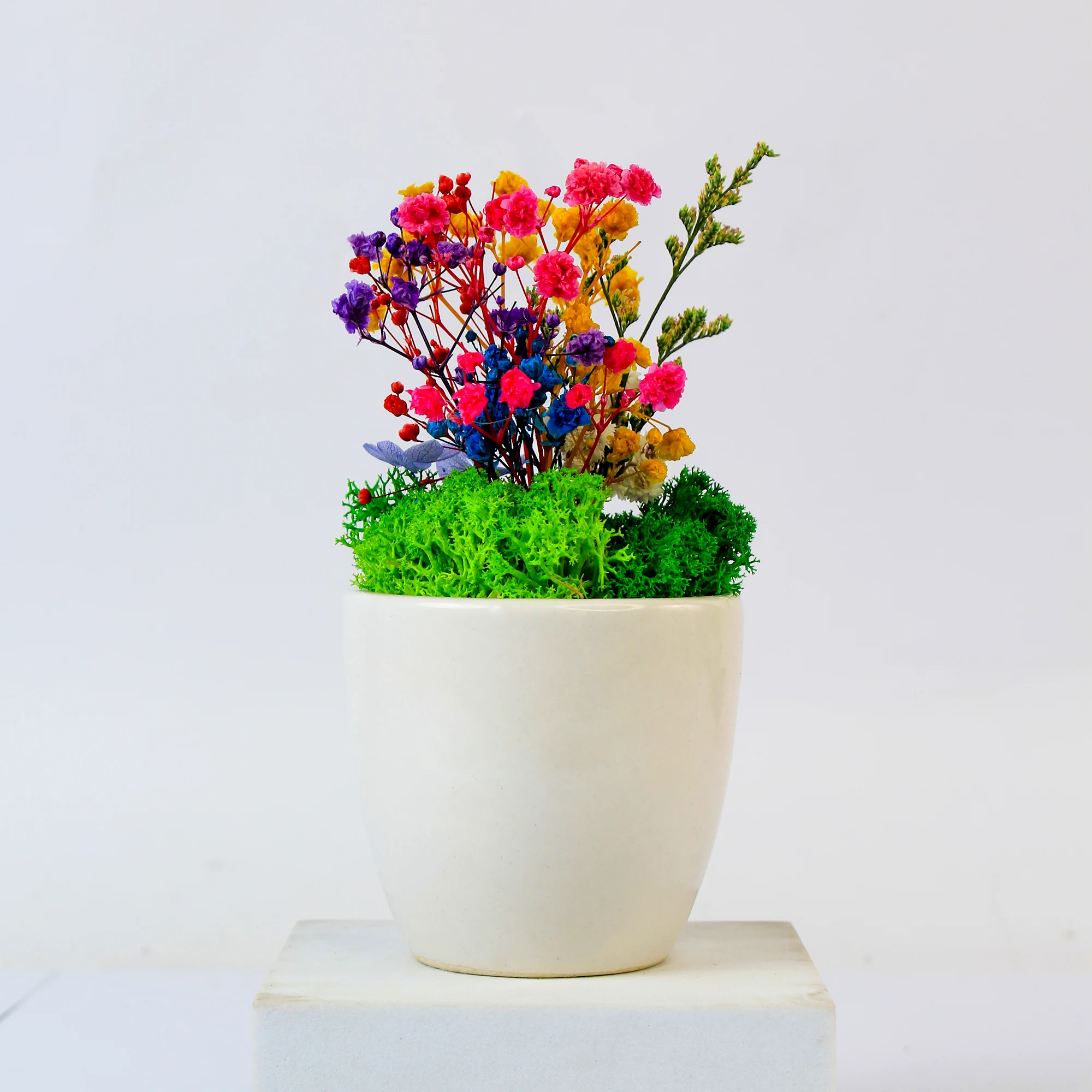 Ceramic Flower Pot square raw (CF02)