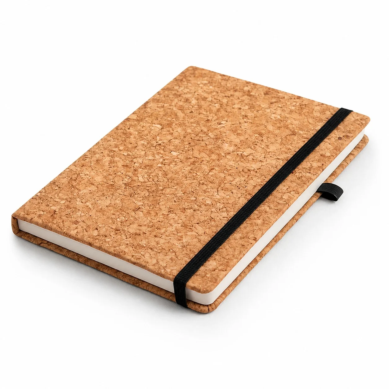 Cork Diary (hard | A5,192) square raw (CK23)
