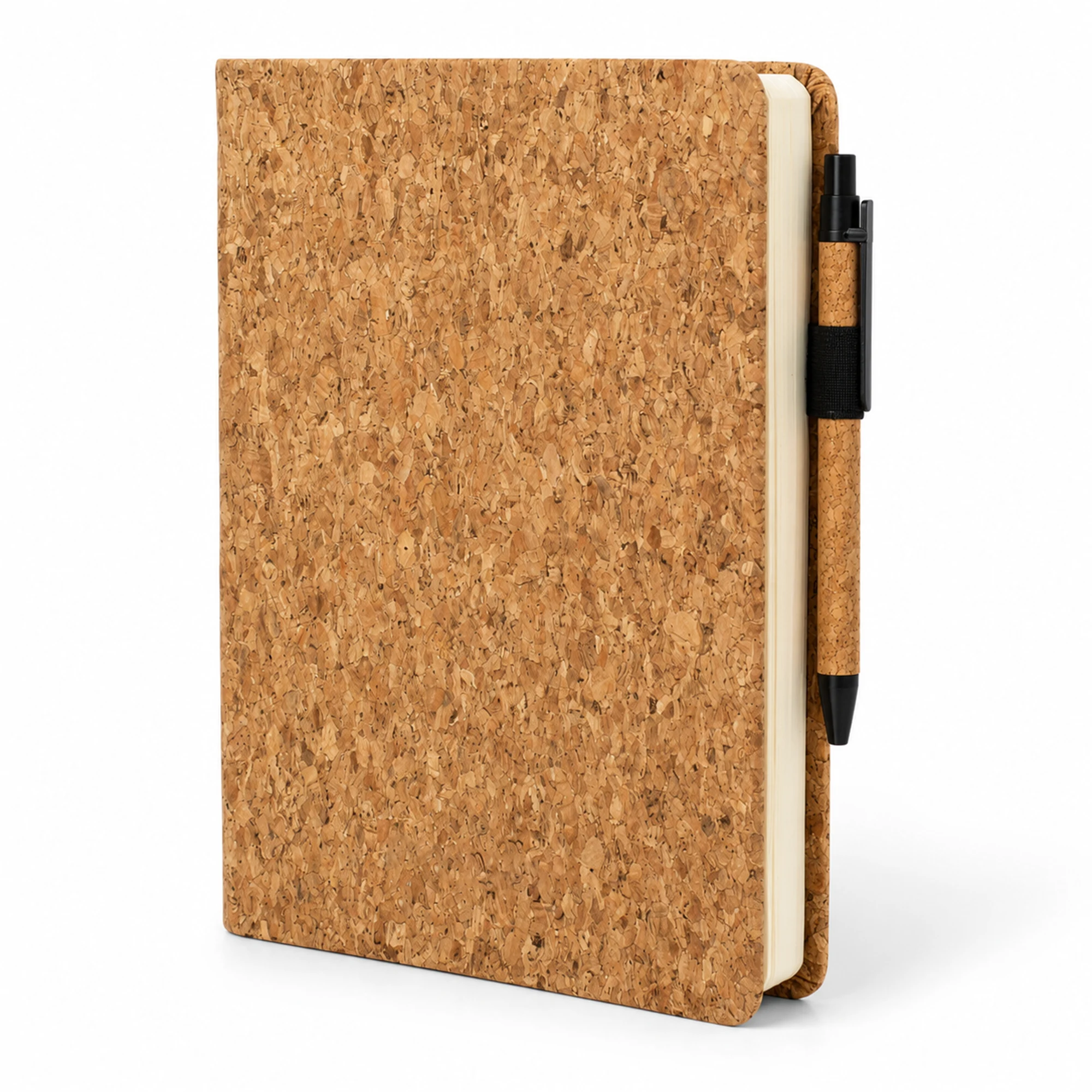Cork Diary (hard | A5,192) square raw (CK23)