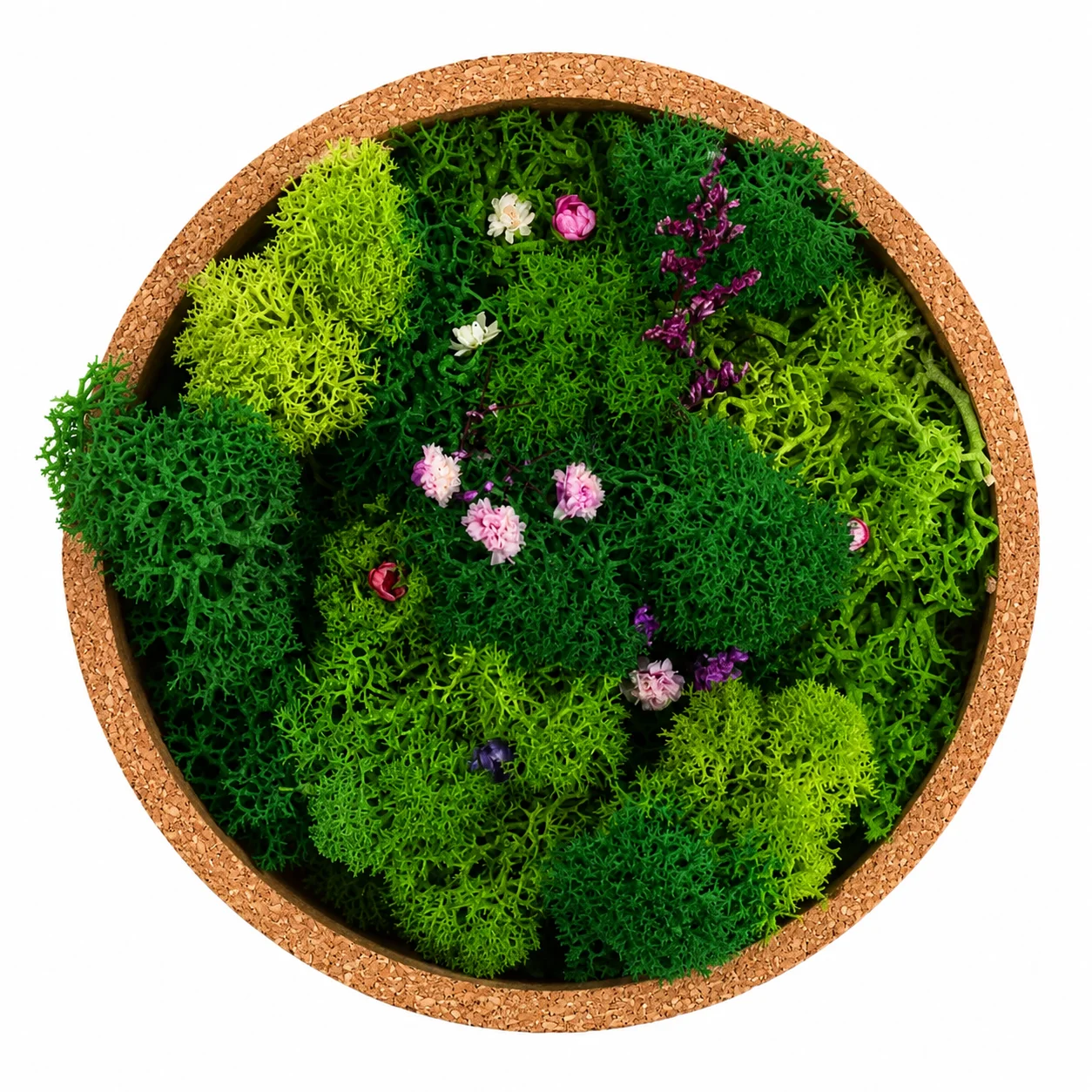 Forest Bowl Bloom Fridge Magnet square raw (Fbowl01(M))