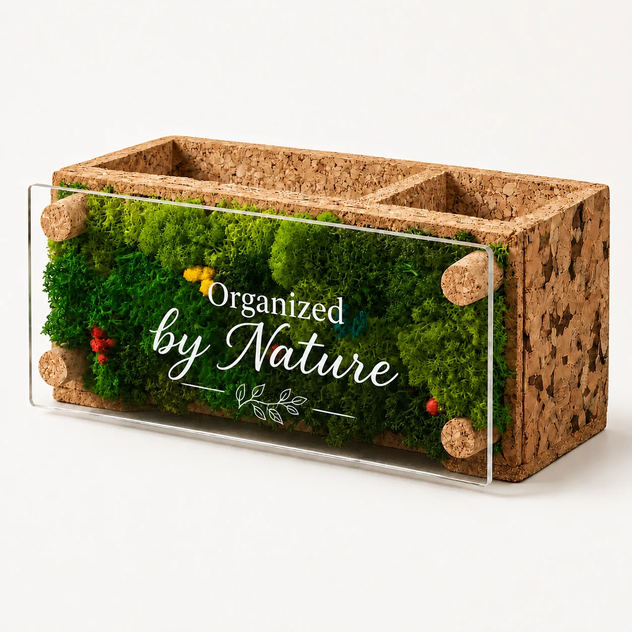 Forest CorkScape Organizer square raw (FCA14)