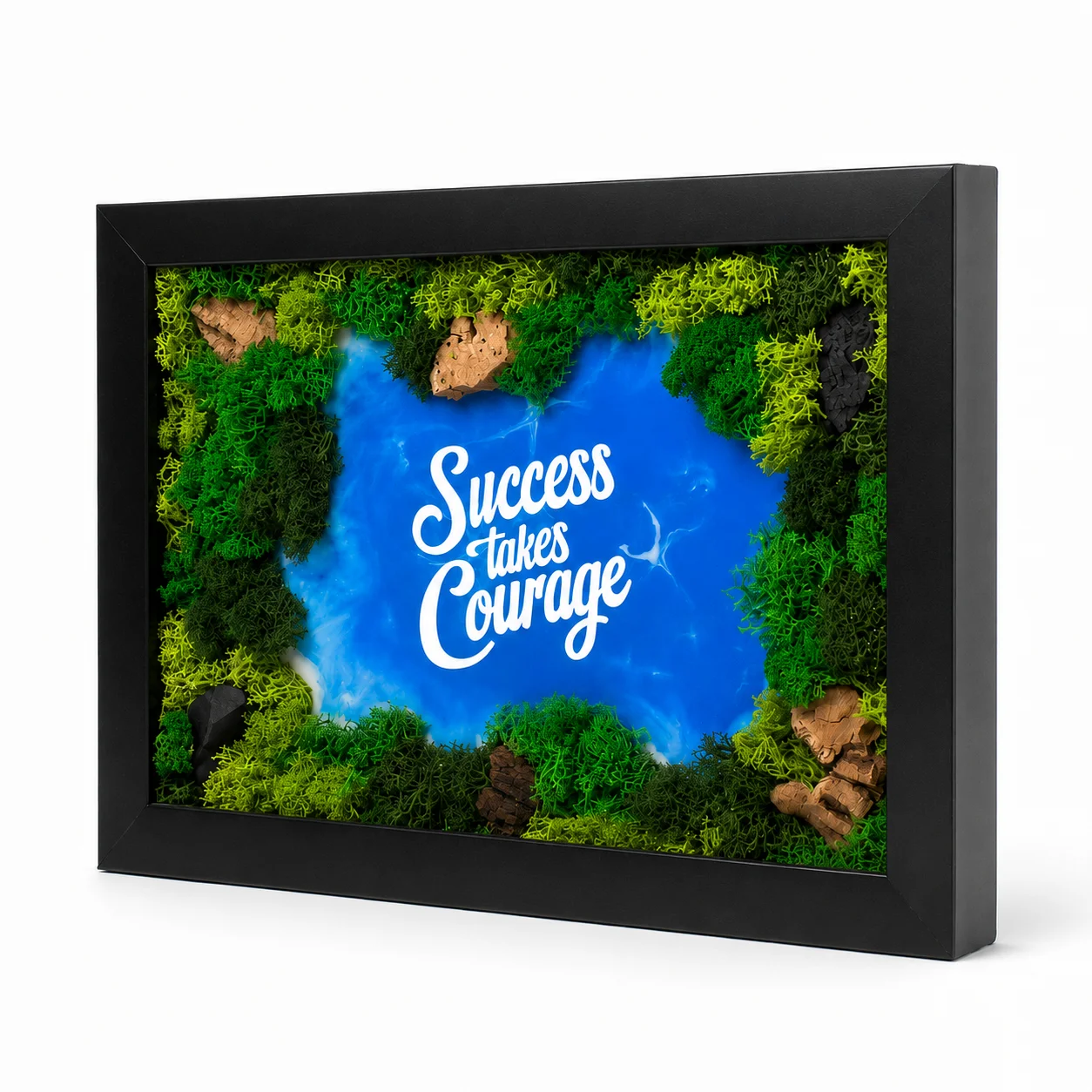 Forest Aqua Frame:8"x12" square raw (FFrame812(AQ))