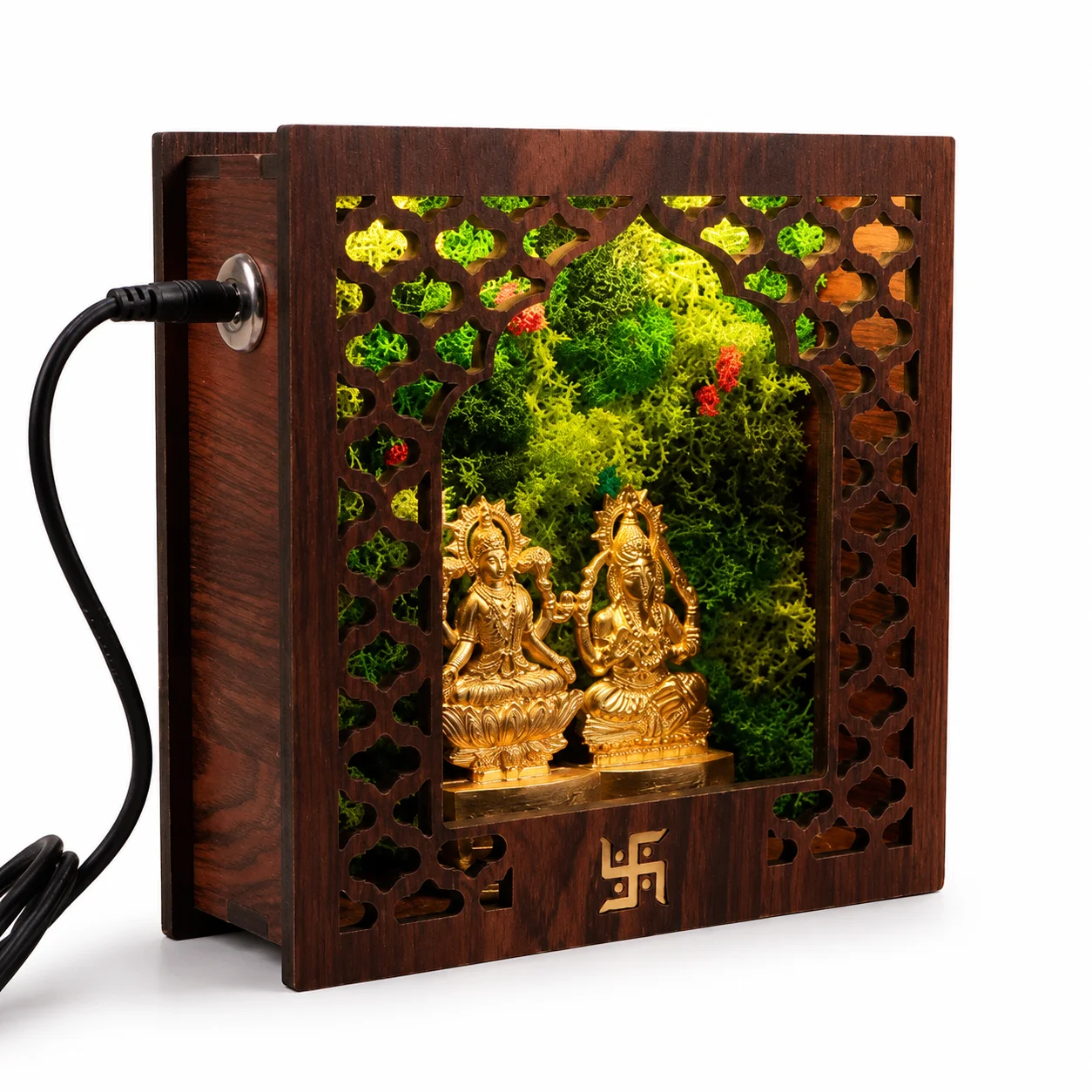Forest Namah Divine Pair - 6" x 6" square raw (Fnamah66)