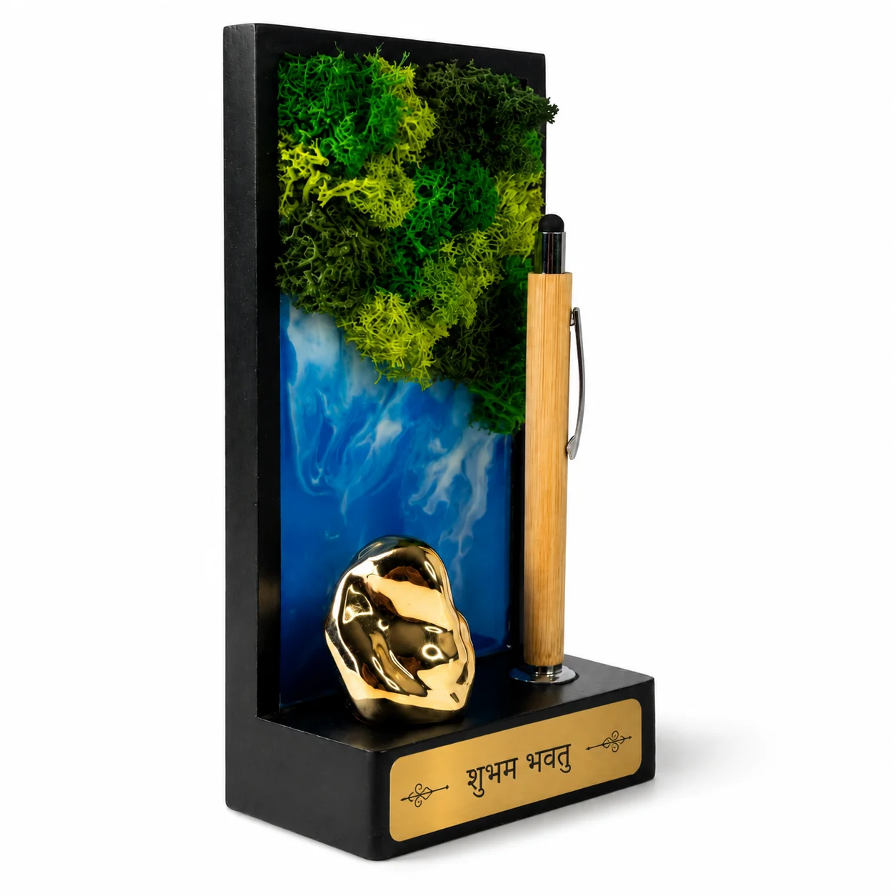 Forest Aqua Wall Stand-Ganesha square raw (FPS53A-Ganesha)
