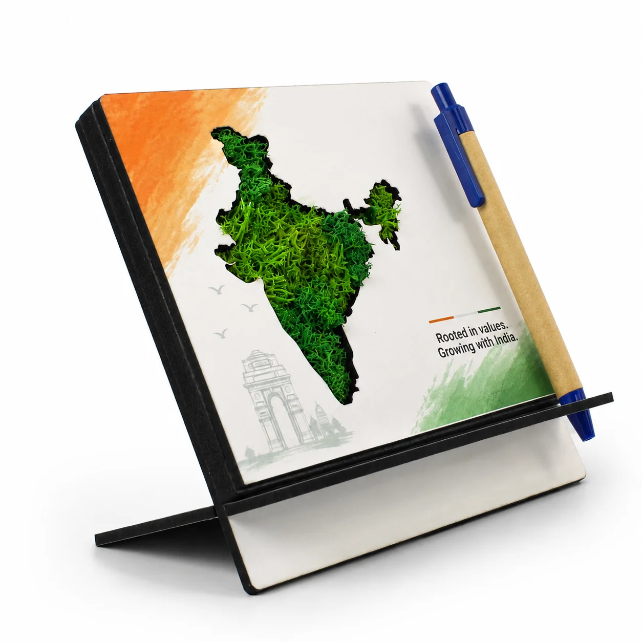 Forest Pen Stand – India, 6" square raw (FPS66-India)