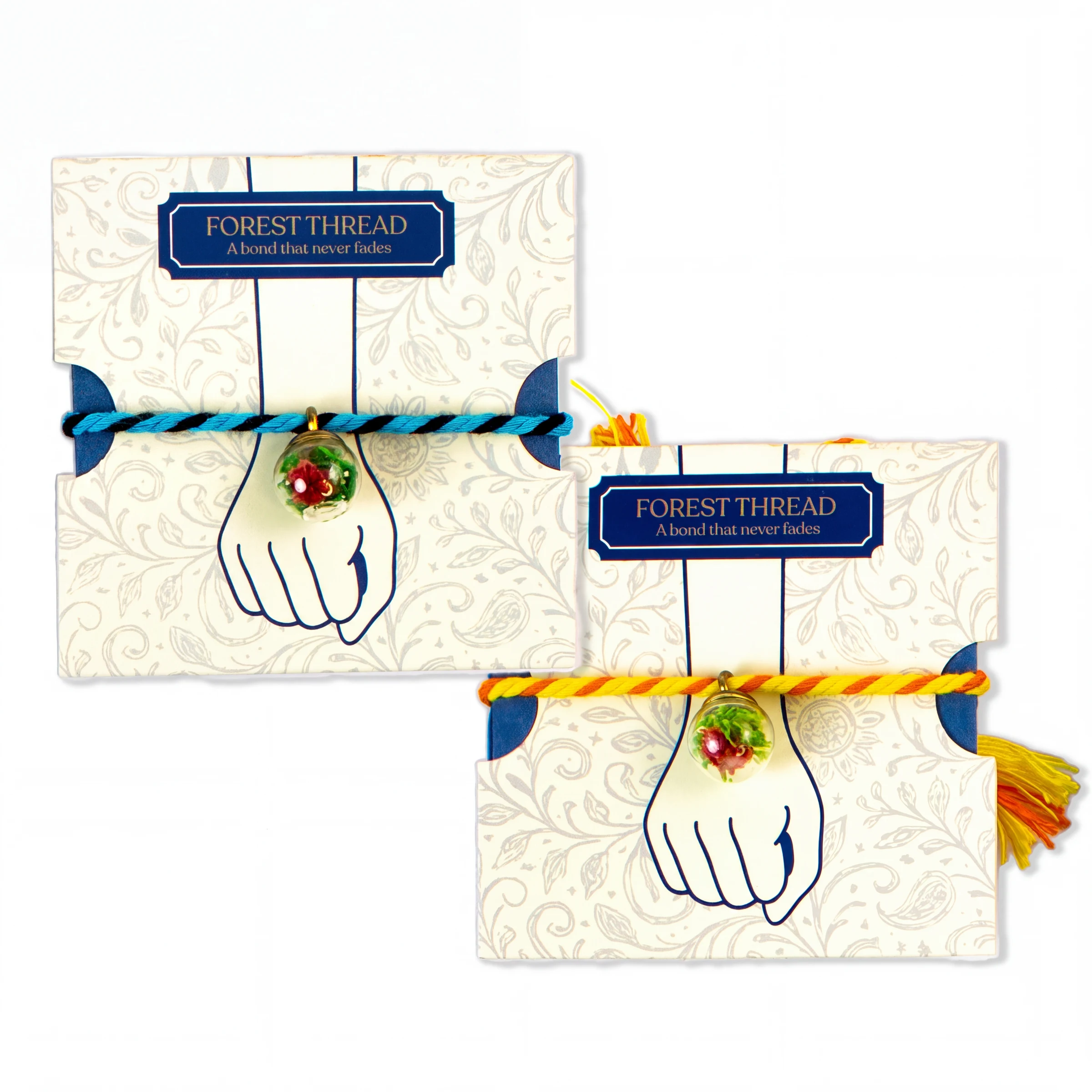 Forest Rakhi (Card packing) square raw (FRakhi02)