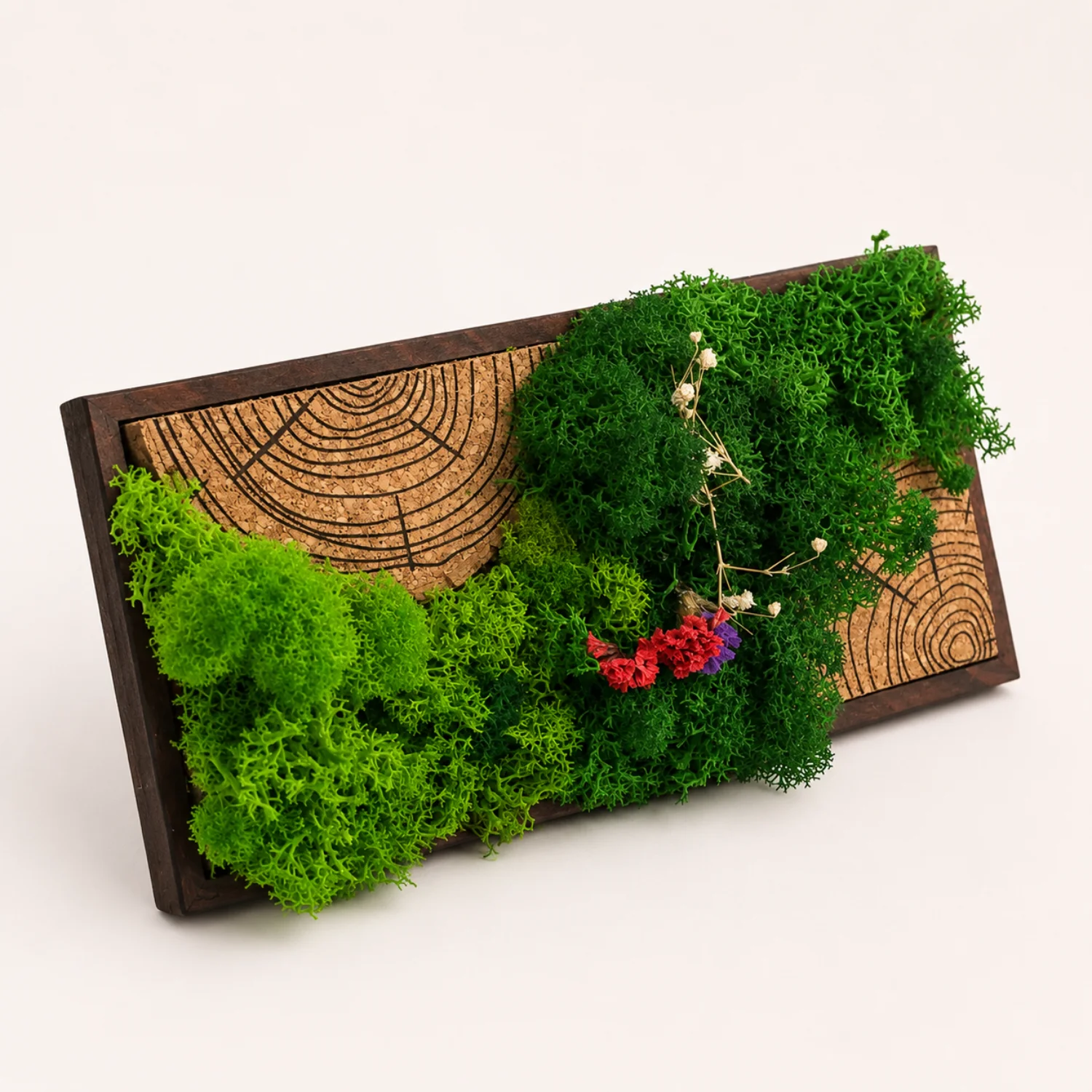 Forest Tile Panorama | 8" x 4" square raw (FTILE48)
