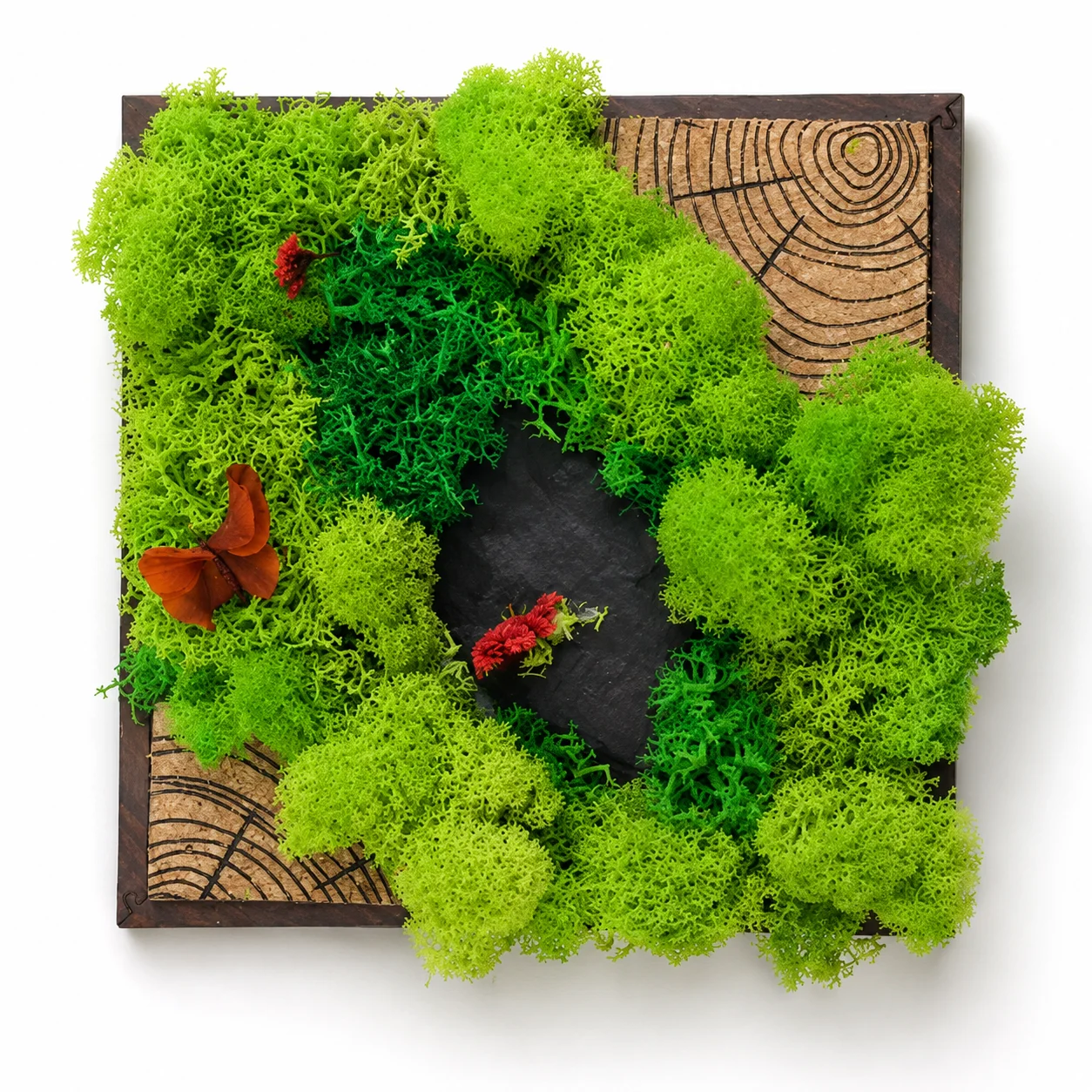 Forest Tile Panorama | 6" x 6" square raw (FTILE66)
