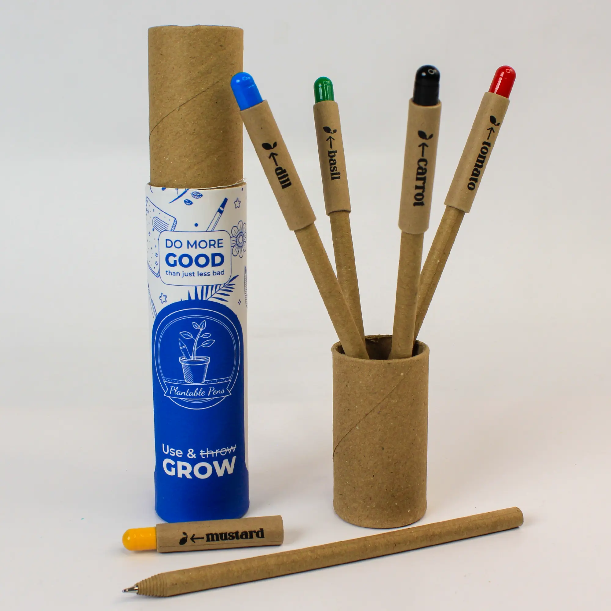 Growmazing Pen Set (5pc) square raw (GZ11)