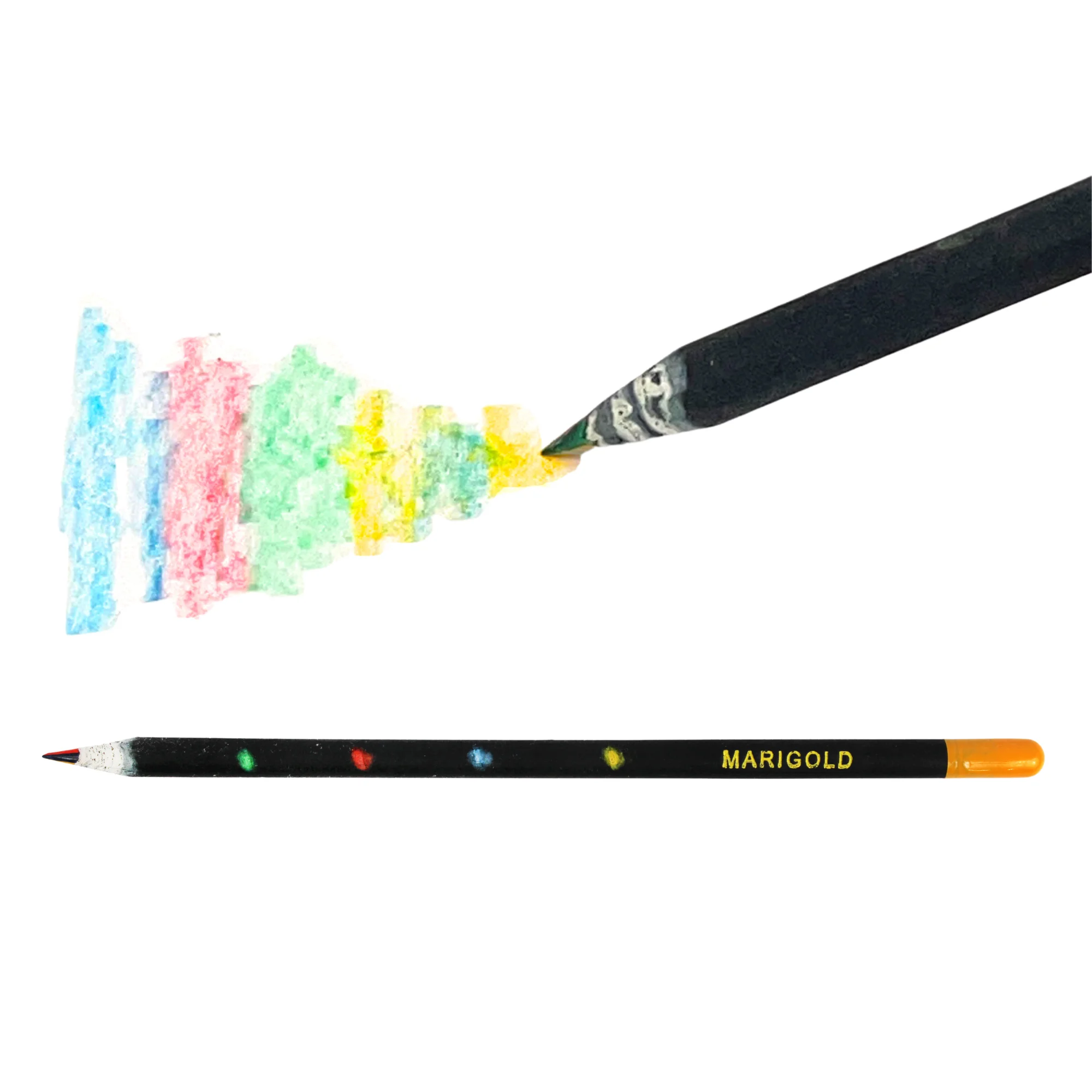 Carnival Multicolor Seed Pencil square raw (MG01)