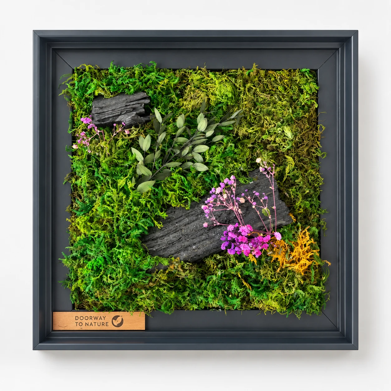 Return of the Forest Moss Frame square raw (NIF1212)