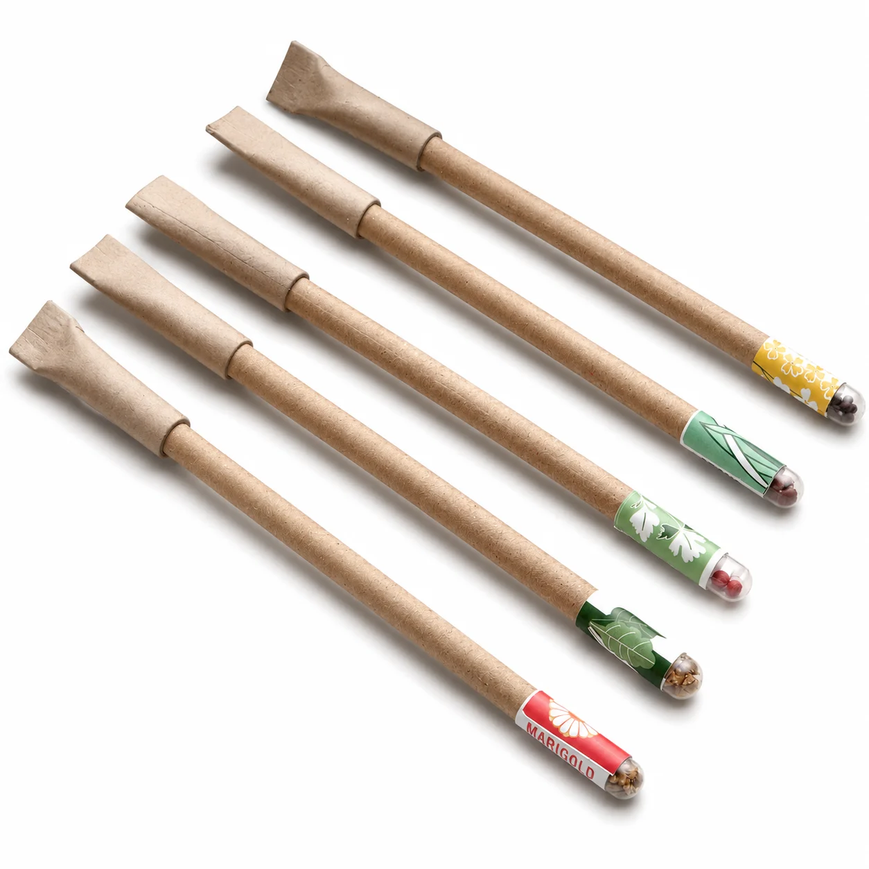 Plantable Paper Pen square raw (ZG10)