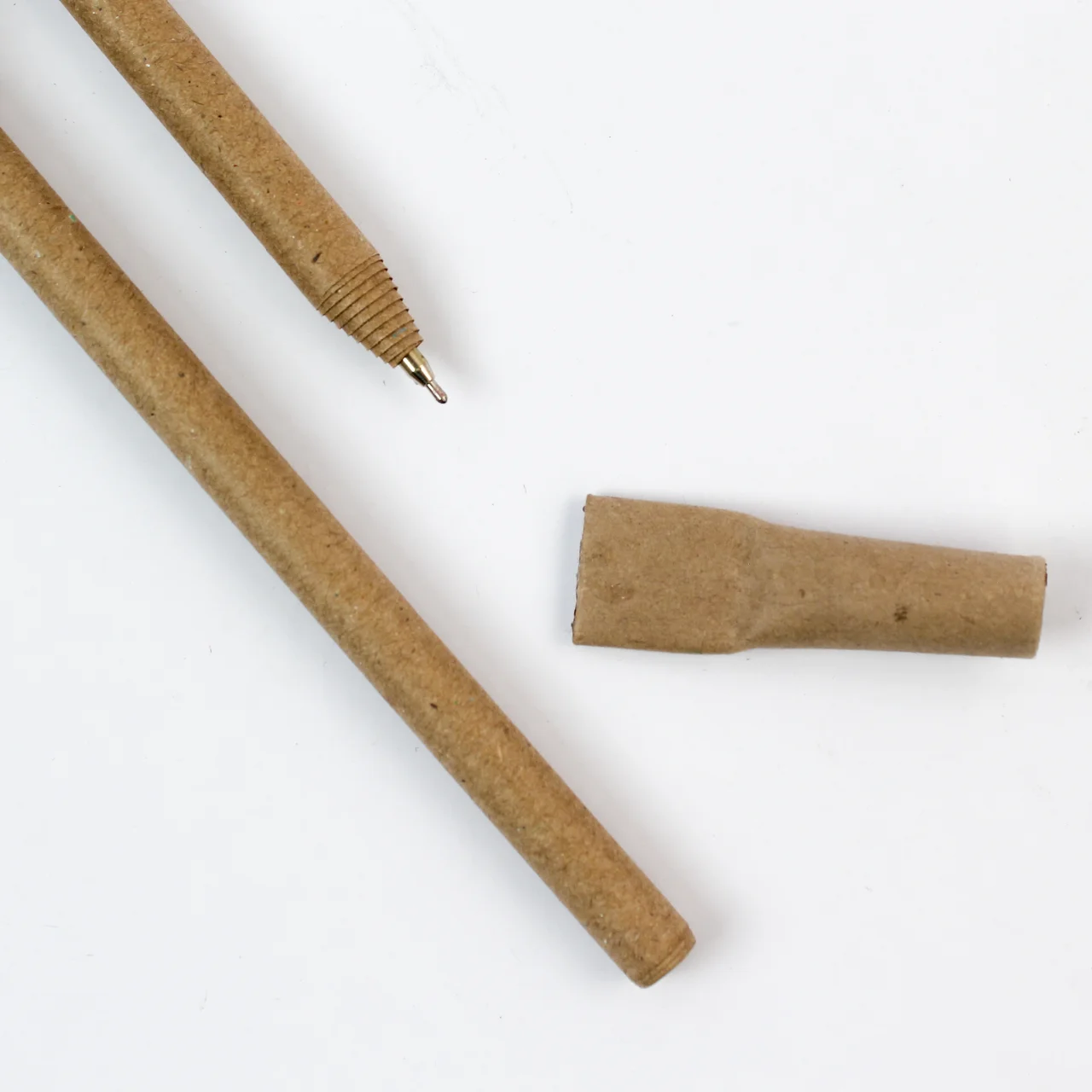 Recycled Paper Pen square raw (ZQ10)